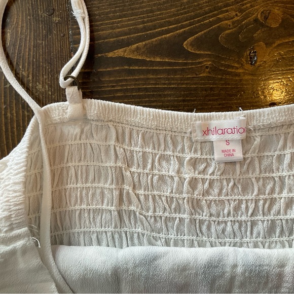 Floral Embroidered White Lace Trim Top - Picture 8 of 8